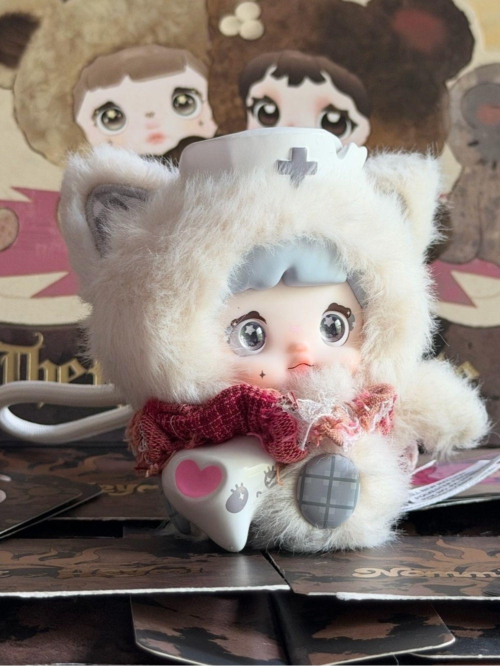 NIB Nommi x Heymi The Entwined Fate ‘Acheo’ (eyes move)
Popmart bag charm